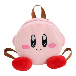 Mochila De Felpa Kirby Color Rosa