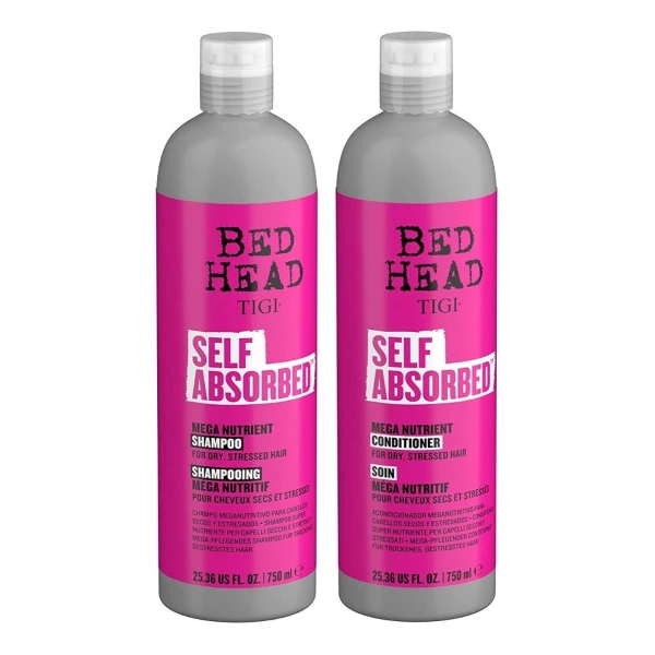 Tigi- Bed Head Self Absorbed Shampoo Y Acondicionador 750ml - Image 2
