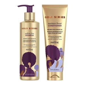 Pantene Prov Gold Series Champu Y Acondicionador Pelo Rizado