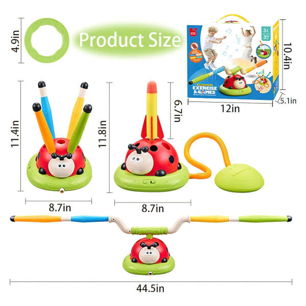 Juego Musical Dinámico Para Niños 3 En 1 Incluye Accesorios - Image 2