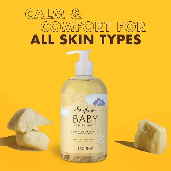 Sheamoisture Baby Wash & Shampoo Para Todo Tipo De Piel - Image 5