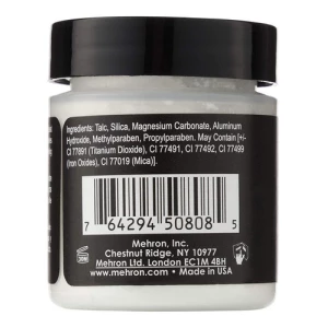Polvo Base Blanco Mehron, Polvo De Fijación Ultrafino 1 Oz - Image 2