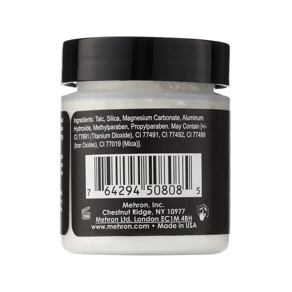 Polvo Base Blanco Mehron, Polvo De Fijación Ultrafino 1 Oz - Image 2
