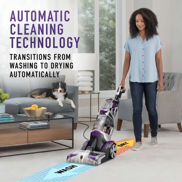 Hoover Aspiradora Smartwash Pet Complete Automatic, Fh53010 Color Blanco/purpura - Image 4