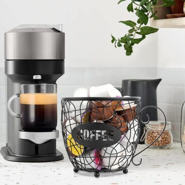 Allhercom Soporte Para Cápsulas Keurig, 40 Cápsulas De Cafe. Color Negro - Image 2