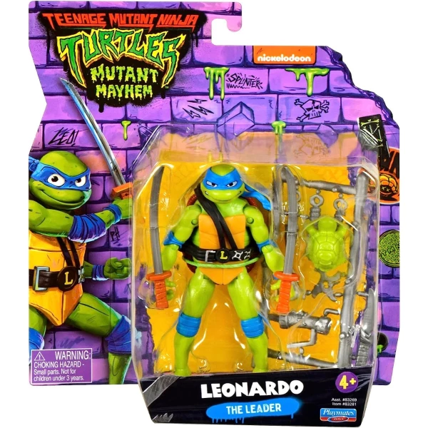 Tortugas Ninja: Caos Mutante, [leonardo] Figura Y Armas - Image 4