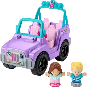 Fisher-price Little People Barbie - Coche De Juguete Color Lila