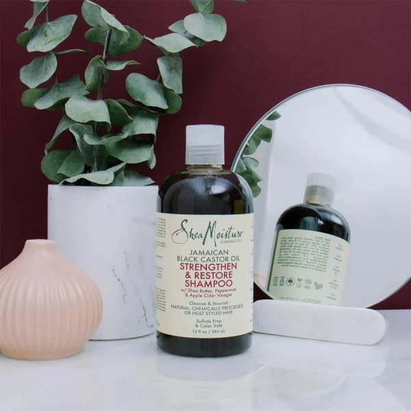 Shampoo Shea Moisture Jamaica Black Castor Oil Cabello Curl - Image 4