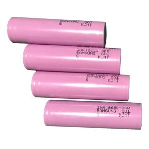 Batería Recargable Samsung30q, 3.7 V - 3000mah 18650, 4 Und