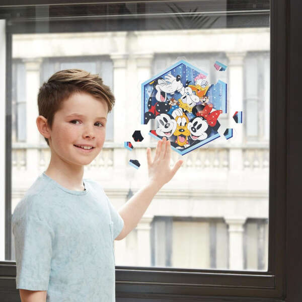 Make It Real Rompecabeza Reutilizable Para Ventana Mickey. - Image 3