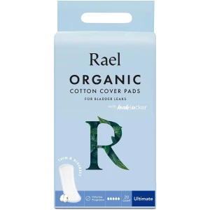 Protectores Diarios Incontinencia Algodón Orgánico 20pz Rael