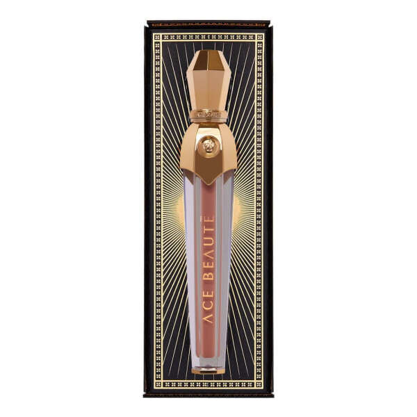 Ace Beauté Pout Perfect - Lápiz Labial Líquido Mate Color Nude - Image 2