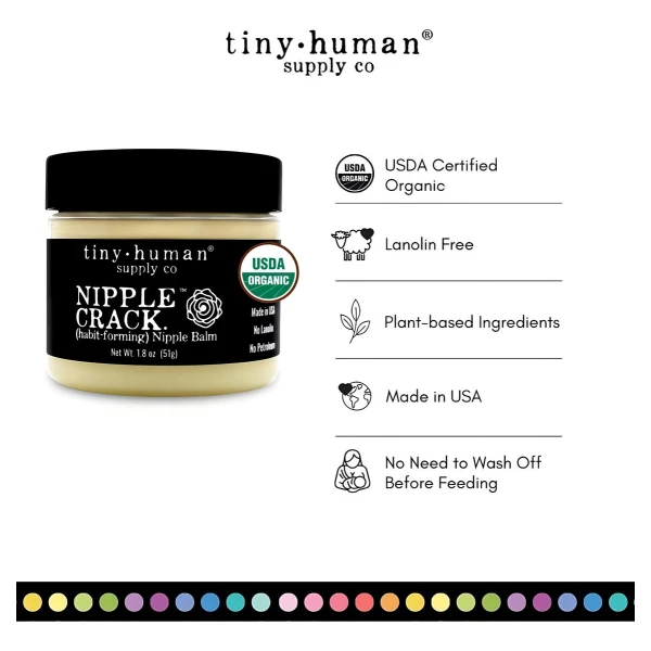 Crema Para Pezones Bálsamo Orgánico Sin Lanolina - Image 5
