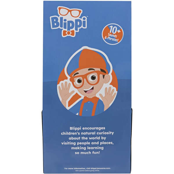 Peluche Blippi Función Nocturna Con 11 Sonidos 40.64cm Color Azul Acero - Image 4