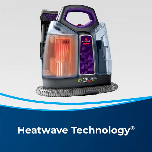 Bissell Spotclean Proheat - Limpiador Portátil Para Manchas Color Gris/violeta - Image 4