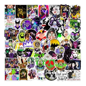Calcomanias De Vinilo Resistentes Al Agua Halloween 50 Pzas.