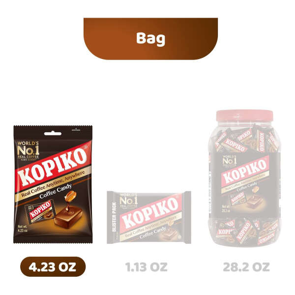 Kopiko Paquete Variado De Caramelos De Café Y Capuchino (2) - Image 2