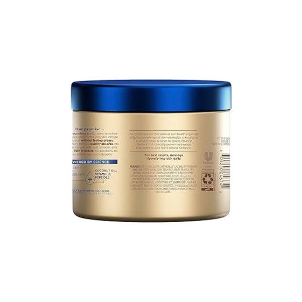 Vaseline Radiante X Crema Corporal De Nutrición Profunda 100 - Image 2