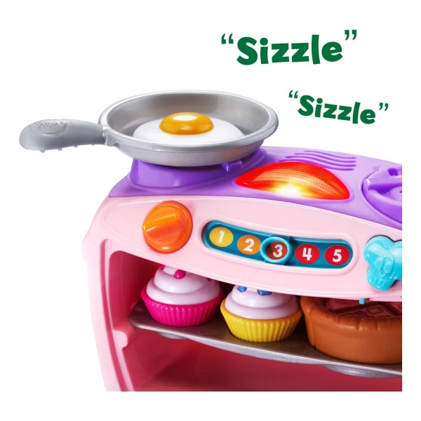 Vtech Leapfrog Horno Juguete Aprendizaje Luz, Sonido. Morado - Image 3