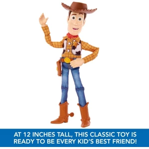 Mattel Disney Pixar Toy Story Woody 30.5 Ctms Con 30 Frases - Image 5