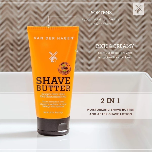 Crema Para Afeitar 170 Gr Van Der Hagen - Image 2