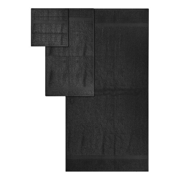 Utopia Towels - Juego De Toallas De 8 Color Negro - Image 2