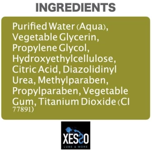 Lubricante Blanco Cremoso A Base De Agua, Xesso, Lube, 8 Oz. Sabor Sin Sabor - Image 5