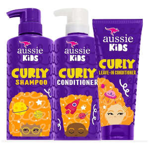 Kit Cuidado Del Cabello Rizado Para Niños Aussie Kids 475ml