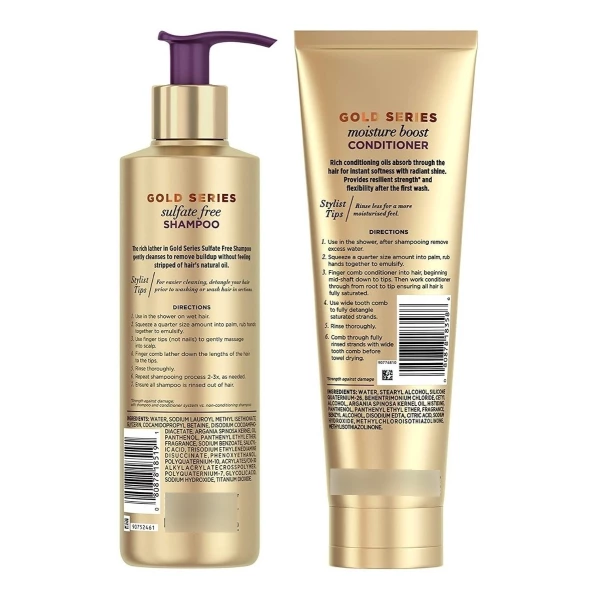 Pantene Prov Gold Series Champu Y Acondicionador Pelo Rizado - Image 2