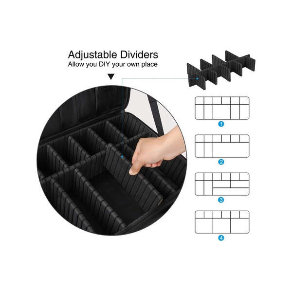 Organizador De Maquillaje Ralavel, Bolsa Grande, Con Correa - Image 2