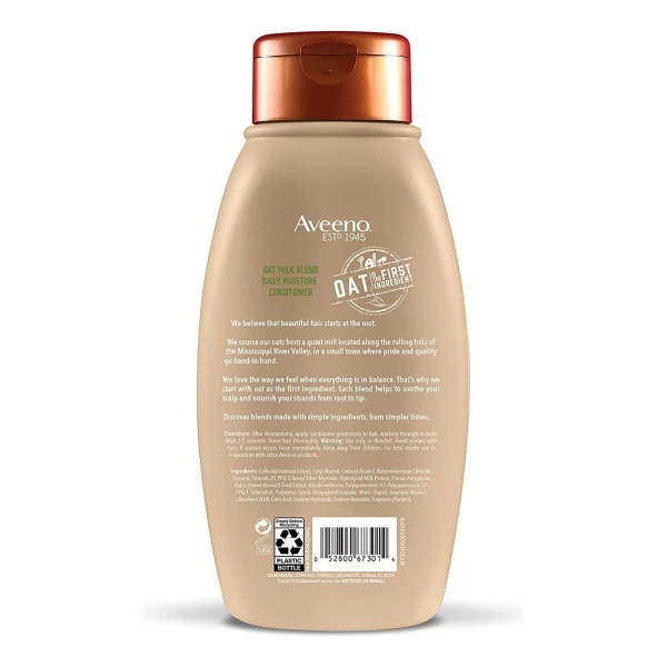 Aveeno Acondicionador Hidratante Leche De Avena 354 Ml - Image 2