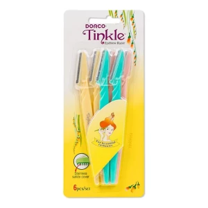 Tinkle Navajas Para Cejas Pack 2 Cajas (6 Navajas En Total)