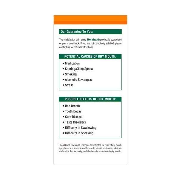 Therabreath Dry Mouth Mandarin Mint Lozenges 100pz - Image 5