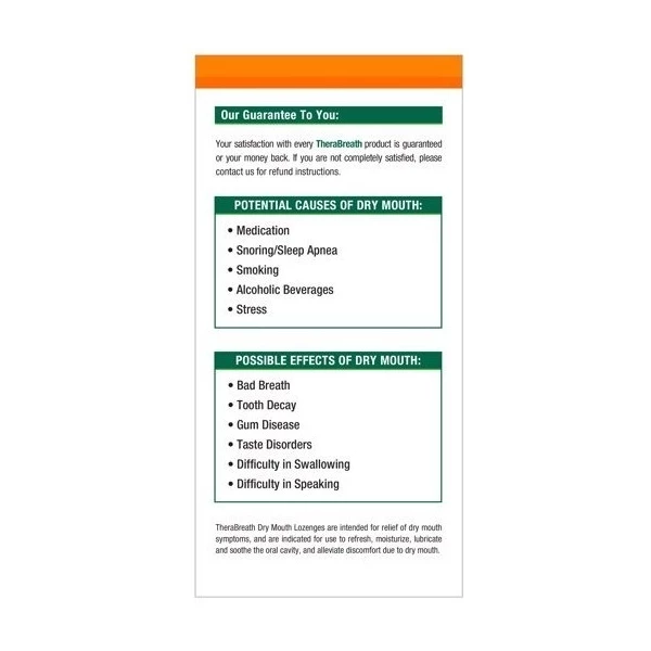 Therabreath Dry Mouth Mandarin Mint Lozenges 100pz - Image 5