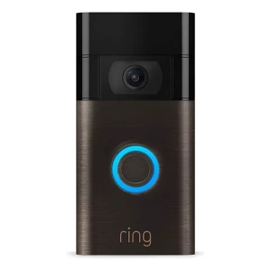 Rign Timbre Con Video Hd 1080p Puedes Ver, Escuchar Y Hablar Color Venetian Bronze
