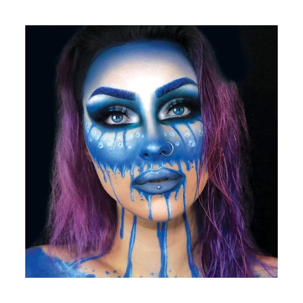 Base De Maquillaje En Cremoso Mehron Mehron Fantasy Fx Mehron Tono Azul / Patchwork - 30ml 1.76oz - Image 4