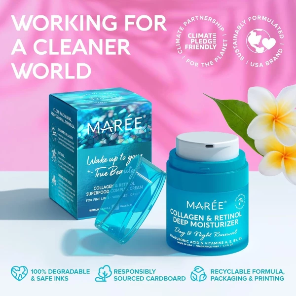 Maree Crema Facial Antiarruga Con Retinol, Acido Hialurónico Momento De Aplicación Día/noche Tipo De Piel Todo Tipo De Piel - Image 2