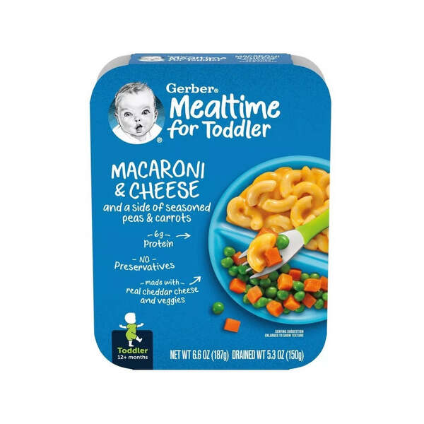 Gerber Macarrones Con Queso Y Verdura 4 Pack 150gr C/u - Image 2