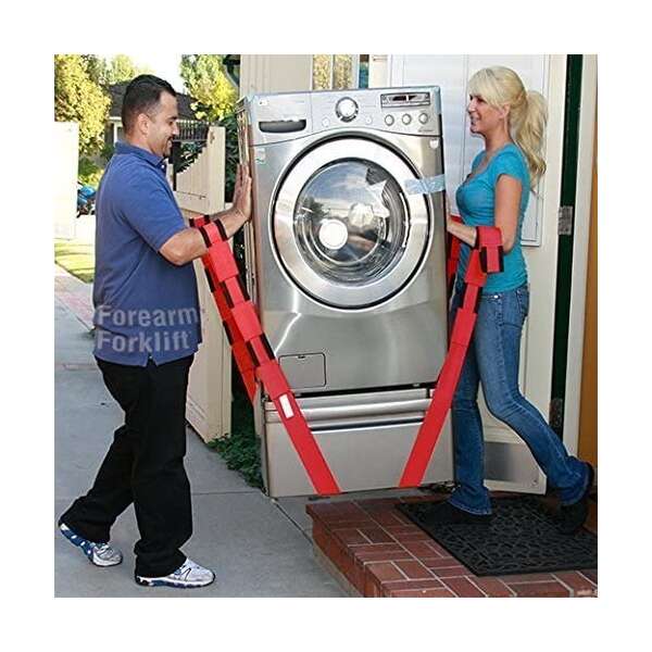 Correa Montacargas De Antebrazo Color Rojo Forearm Forklift - Image 4