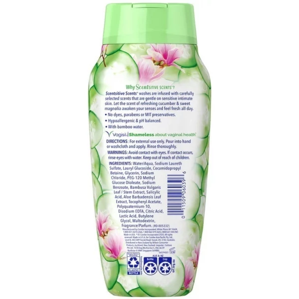 Vagisil Lavado Femenino Íntimo, Cucumber Magnolia 3 Pack - Image 4