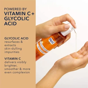 Limpiador Facial Con Vit C Y Ácido Glicólico Roc Revive+glow Tipo De Piel Seca - Image 3