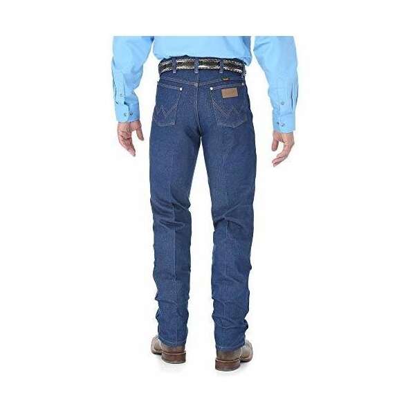 Wrangler Vaquero Corte Original Fit Jean Oscuro Piedra - Image 3