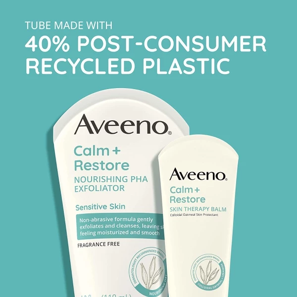 Aveeno Calm + Restore, Exfoliante Facial Nutritivo 118ml Tipo De Piel Sensibles - Image 2
