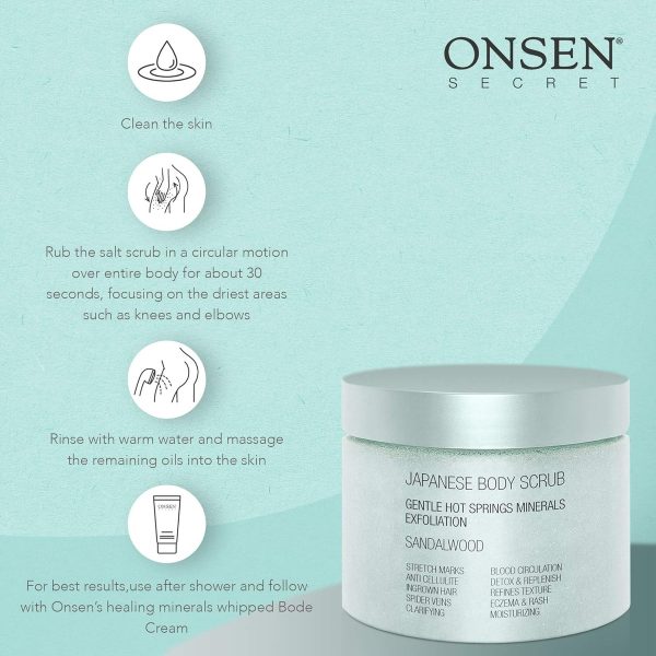 Onsen Secret Exfoliante Corporal, Sal Del Mar Muerto 391 Gr - Image 5