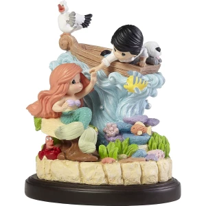 Precious Moments - Disney La Sirenita, Figura Musical, 17 Cm