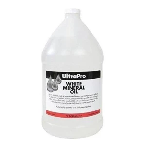 Aceite Mineral De Grado Alimentario 1 Galon 128oz Para Tabla Color Blanco N/a