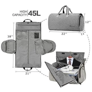 Bolsa Convertible Para Ropa Con Bandolera, Bolso De Lona Mod - Image 2