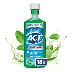 Act Anticavity Enjuague Bucal Zero Alcohol, Fresh Mint