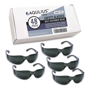 Aqulius Gafas De Seguridad Antirreflejantes Uv Paquete De 48