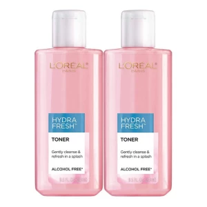 L'oreal Paris Hydrafresh Tonico Facial Sin Alcohol - 2 Pack Tipo De Piel Todo Tipo De Piel
